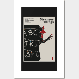 Stranger Things Season 1 Poster Art Posters and Art